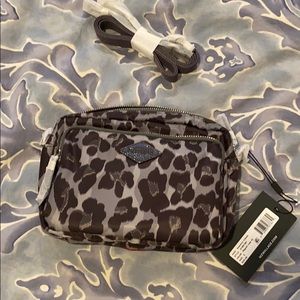 NWT MZ WALLACE Gramercy Crossbody leopard